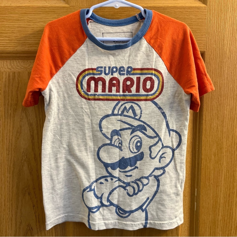 Short Sleeve Super Mario Graphic Tee